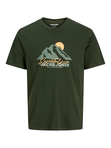 JACK & JONES Male T-Shirt Plus Size Gedruckt T-Shirt von JACK & JONES