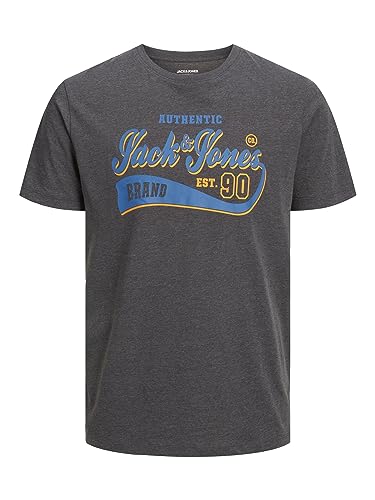 JACK & JONES Male T-Shirt Plus Size Logo T-Shirt von JACK & JONES