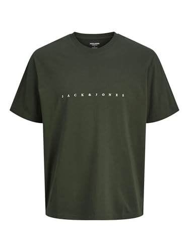 JACK & JONES Male T-Shirt Plus Size Logo T-Shirt von JACK & JONES