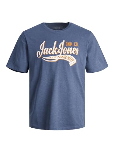 JACK & JONES Male T-Shirt Plus Size Logo T-Shirt von JACK & JONES