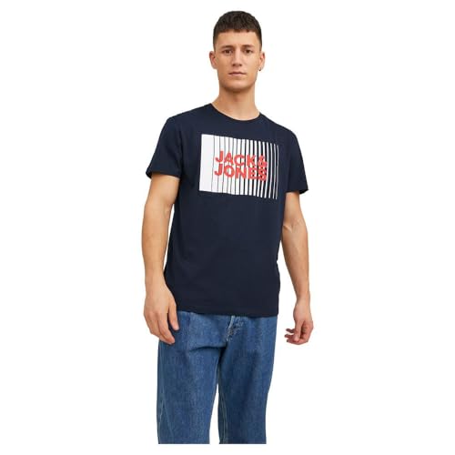 JACK & JONES Male T-Shirt Plus Size Logo T-Shirt von JACK & JONES