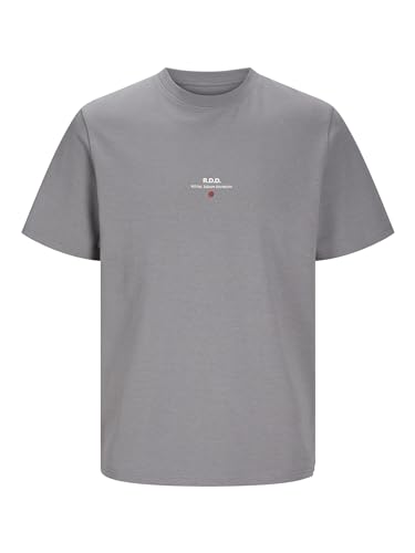 JACK & JONES Male T-Shirt Gedruckt Rundhals T-Shirt von JACK & JONES