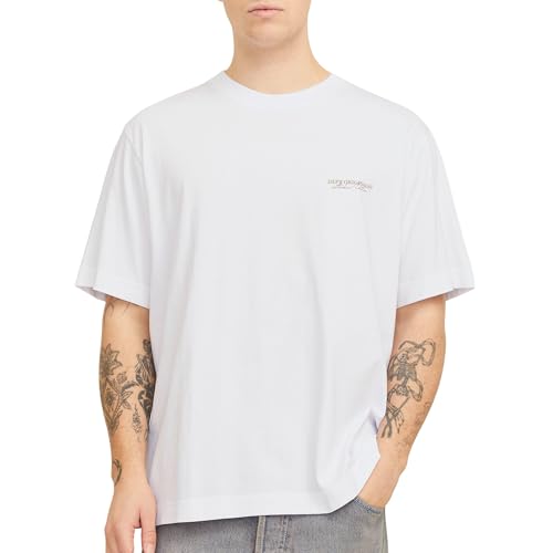 JACK & JONES Male T-Shirt Rückenprint T-Shirt von JACK & JONES
