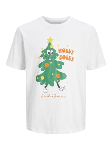 JACK & JONES Male T-Shirt X-Mas Rundhals T-Shirt JACK & JONES Male T-Shirt X-Mas Rundhals T-Shirt von JACK & JONES