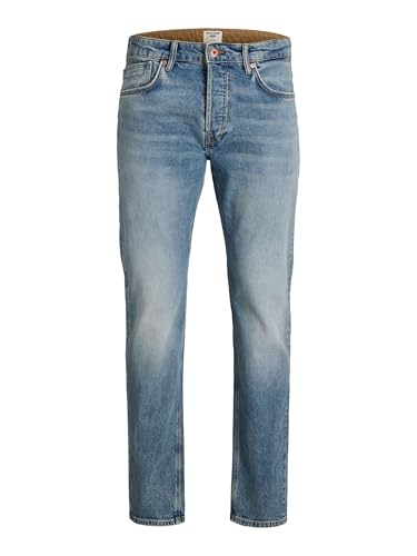 JACK & JONES Male Tapered Fit Jeans JJIMIKE JJWELLS JJ 038 NOOS Tapered Fit Jeans von JACK & JONES