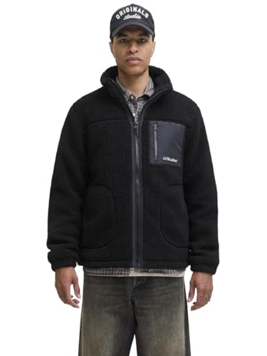 JACK & JONES Male Teddyfell Jacke Teddyfell Jacke von JACK & JONES