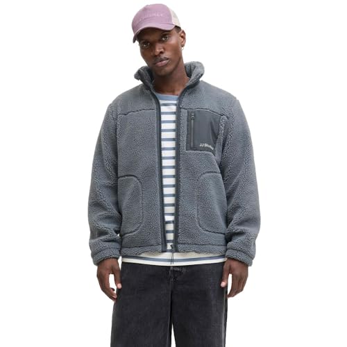 JACK & JONES Male Teddyfell Jacke Teddyfell Jacke von JACK & JONES