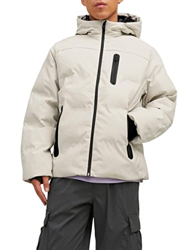 JACK & JONES Herren Jcoheat Down Jacket Steppjacke, Moonbeam, M EU von JACK & JONES