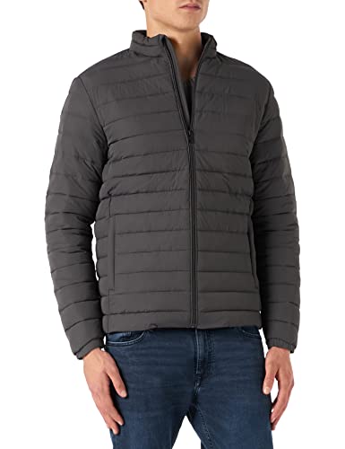 JACK & JONES Herren JJERECYCLE PUFFER COLLAR NOOS, Asphalt, XS EU von JACK & JONES