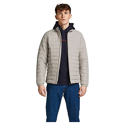 JACK & JONES Herren Jjerecycle Puffer Collar Noos Jacke, Crockery, M EU von JACK & JONES