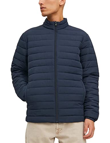 JACK & JONES Herren Jjerecycle Puffer Collar Noos Jacke, Navy Blazer, M EU von JACK & JONES