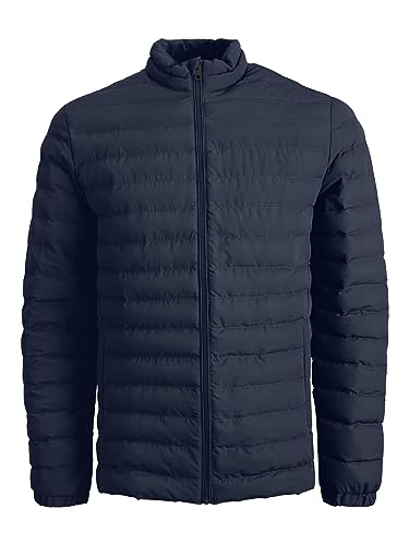 JACK & JONES Herren Jjerecycle Puffer Collar Noos Jacke, Navy Blazer, M EU von JACK & JONES