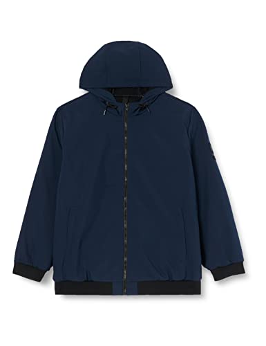 Jack & Jones Men's JCOCLASSIC Waffle Jacket PS Jacke, Navy Blazer, 3XL von JACK & JONES