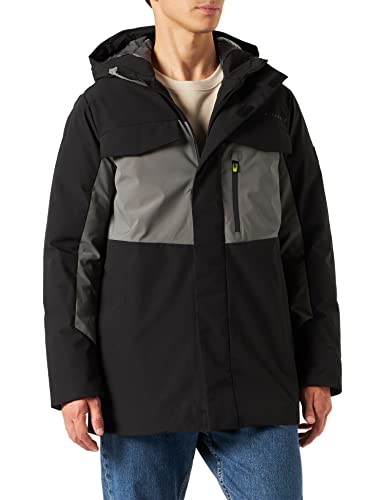 Jack & Jones Men's JCOFRIDAY BF Parka, Black, L von JACK & JONES