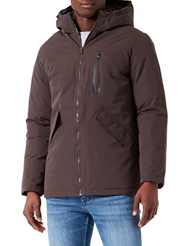 JACK&JONES Men's JCOJORDAN Parka CBO Jacke, Mulch, S von JACK & JONES