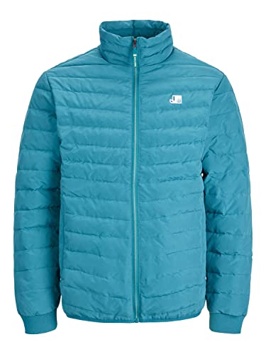 JACK & JONES Men's JCOLOGAN Puffer Collar Steppjacke, Deep Teal, M JACK & JONES Men's JCOLOGAN Puffer Collar Steppjacke, Deep Teal, M von JACK & JONES