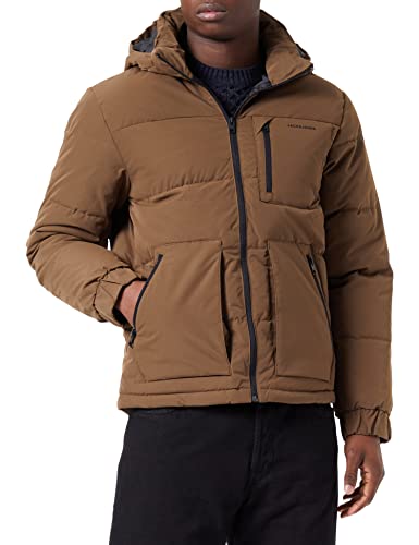 Jack & Jones Men's JCOOTTO Puffer SN Jacket, Desert Palm, XL von JACK & JONES