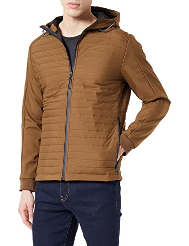 Jack & Jones Men's JCOTOBY AIR HYBRID SN Jacket, Desert Palm, L von JACK & JONES