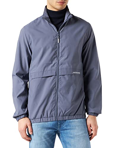 JACK&JONES Men's JJBARTON Light Stand Collar Jacket Windjacke, Grisaille, L von JACK & JONES