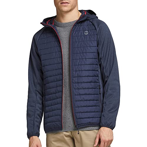 JACK & JONES Softshell Stepp Jacke Kapuze Funktions Outdoor Blouson Übergangs Jacket Regular Fit JJEMULTI von JACK & JONES