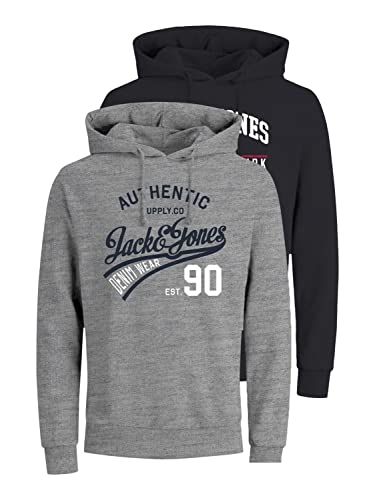 JACK & JONES Male Hoodie 2er-Pack von JACK & JONES