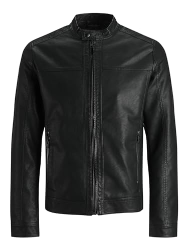 JACK & JONES Male Kunstlederjacke Kunstlederjacke von JACK & JONES
