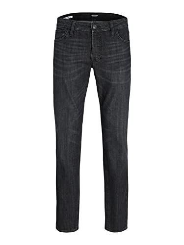 JACK & JONES Men's JJITIM JJORIGINAL AM 167 LID Jeans, Black Denim, 34W / 32L von JACK & JONES