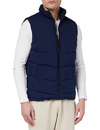 Jack & Jones Men's JORCOPENHAGEN Bodywarmer Weste, Navy Blazer/Detail:NO Embroidery, L von JACK & JONES