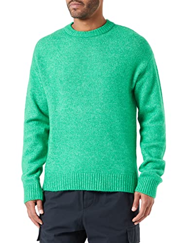 JACK & JONES Men's JOROLLIE Knit Crew Neck Strickpullover, Fern Green, L von JACK & JONES