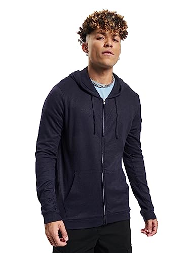 JACK & JONES Men's JPRBLALANCE Knit Hood Cardigan Strickpullover, Maritime Blue, M von JACK & JONES