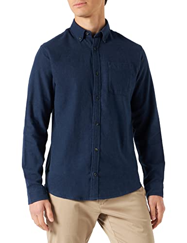 Jack & Jones Men's JPRBLUCLASSIC Walter X-Mas L/S Shirt, Navy Blazer/Fit:Comfort FIT, L von JACK & JONES