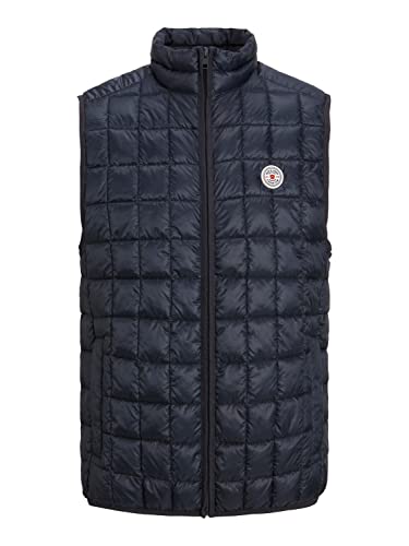 JACK & JONES Men's JPRCCFROST Light Vest Weste, Dark Navy, S von JACK & JONES