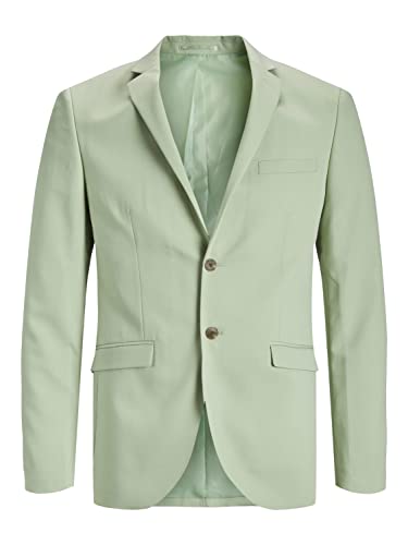 JACK & JONES Men's JPRFRANCO Blazer NOOS Anzugjacke, Celadon Green/Fit:SUPER Slim FIT, 48 von JACK & JONES