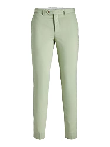 JACK & JONES Men's JPRFRANCO Trouser NOOS Anzughose, Celadon Green/Fit:SUPER Slim FIT, 48 von JACK & JONES