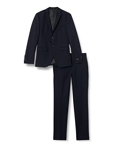 Jack & Jones Men's JPRMILANO Comfort Suit Anzug, Dark Navy/Fit:SUPER Slim FIT, 48 von JACK & JONES