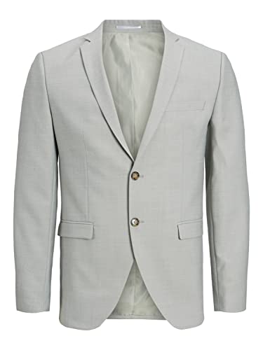 JACK & JONES Men's JPRSOLARIS Blazer NOOS Anzugjacke, Celadon Green/Fit:SUPER Slim FIT, 50 von JACK & JONES