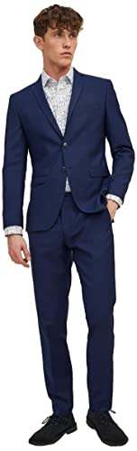 JACK & JONES Men's JPRSOLARIS Suit NOOS, Medieval Blue/Fit:SUPER Slim, 42 von JACK & JONES