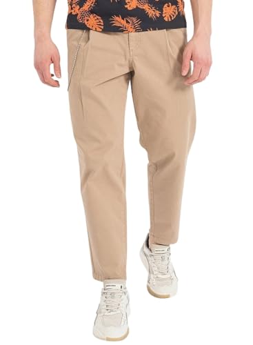 JACK & JONES Men's JPSTBILL JJFREDDIE AMA Chinohose, Crockery, 29W / 30L von JACK & JONES