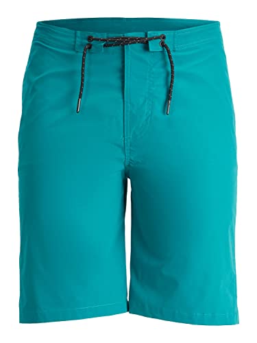 JACK & JONES Men's JPSTCAPRI JJSWIM SI SOLID Badeshorts, Deep Lake, L von JACK & JONES