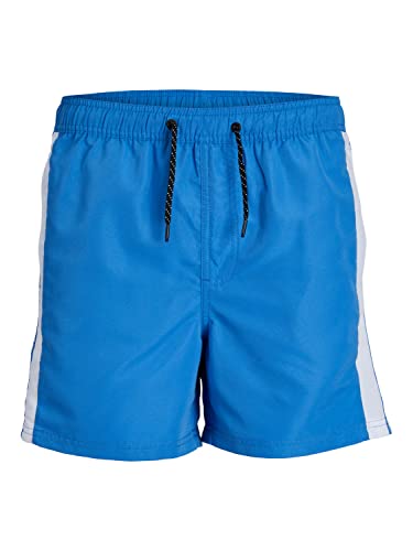 JACK & JONES Men's JPSTFIJI JJSWIM Tape Badeshorts, Super Sonic, L von JACK & JONES