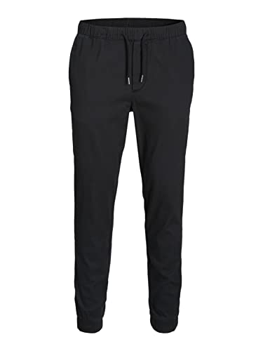 JACK&JONES Damen JPSTGORDON JJDAVE Jogger Hose, Black, M von JACK & JONES