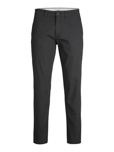 JACK&JONES Damen JPSTKANE JJDAVE Chino Hose, Black, 33W / 34L von JACK & JONES