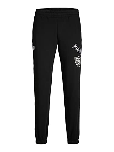 JACK & JONES Men's JPSTKANE JJNFL Sweat Pants GMS Jogginghose, Black, M von JACK & JONES