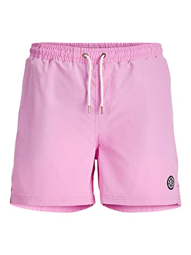 JACK & JONES Men's JPSTMALTA JJSWIM Magic SI Badeshorts, Cyclamen, XL von JACK & JONES