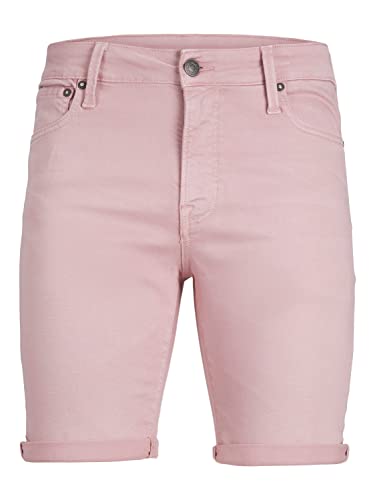 JACK & JONES Men's JPSTRICK JJICON Shorts AMA SN Jeansshorts, Deauville Mauve, L von JACK & JONES