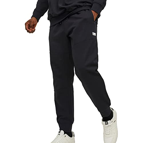 Jack & Jones Men's JPSTWILL JJAIR Sweat Pants NB PS Jogginghose, Black, 42 von JACK & JONES