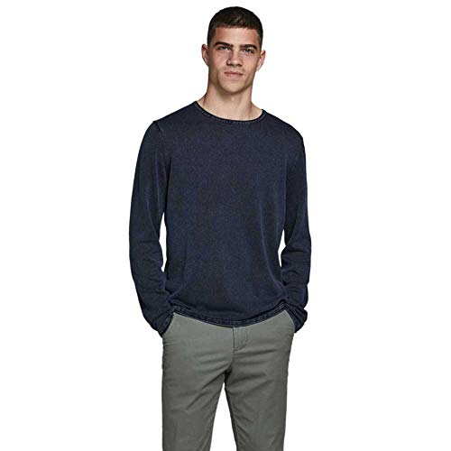 JACK&JONES Men's Pullover für Herren in Standard der dänischen Marke, Navy Blazer, XS JACK&JONES Men's Pullover für Herren in Standard der dänischen Marke, Navy Blazer, XS von JACK & JONES