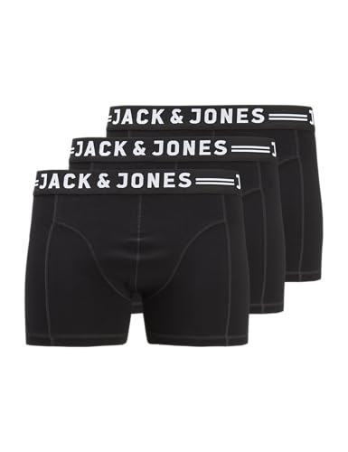 Jack & Jones Sense Trunk Boxershorts Herren (Übergröße) (3-pack) - 3XL von JACK & JONES