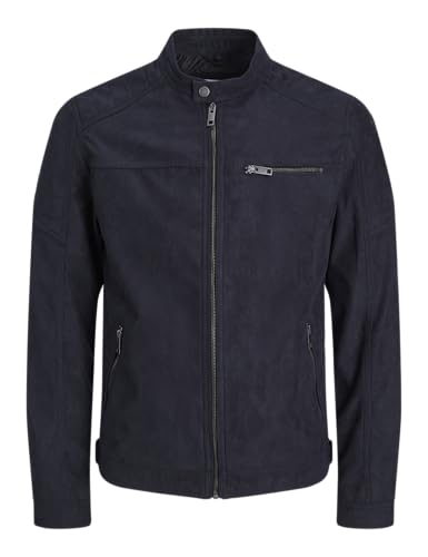 JACK & JONES Male Kunstwildlederjacke Kunstwildlederjacke von JACK & JONES