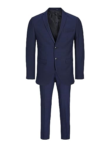 JACK & JONES Herren jprsolaris suit noos Anz ge, Medieval Blue, 52 EU von JACK & JONES